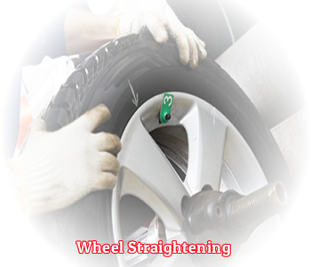 Wheel straightening